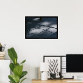 Spielplatz für Kinder 17 Schatten des Climbing-Net Poster (Heimbüro)