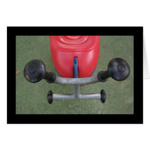 Spielplatz für Kinder 22 Red Teeter-Toter Card