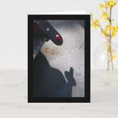 Spielplatz für Kinder 8 Schattengrußkarte Karte (Gelbe Blume)