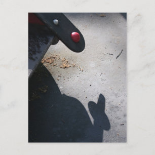 Spielplatz für Kinder 8 Schattenkarte Postkarte