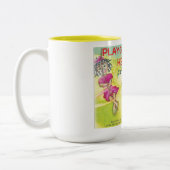 Spielplatz-Held-Tasse Zweifarbige Tasse (Links)