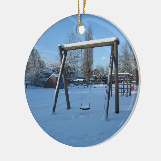 Spielplatz Keramik Ornament (Links)