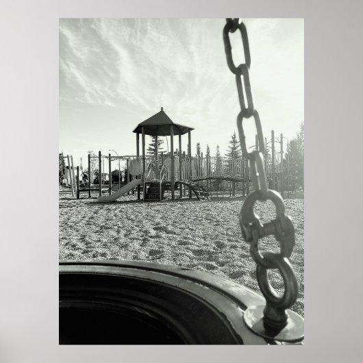 Spielplatz Nostalgia Poster (Vorne)
