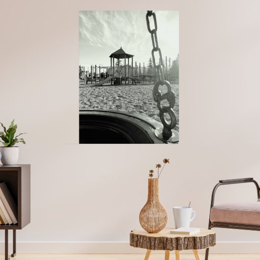 Spielplatz Nostalgie Poster (Wohnzimmer 3)