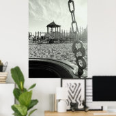 Spielplatz Nostalgie Poster (Heimbüro)
