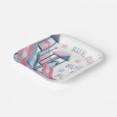 Spielplatz Spaß Geburtstag Bash Pappteller (Gewinkelt)