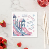 Spielplatz Spaß Geburtstag Bash Serviette (Beispiel)