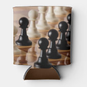 Spielplätze auf dem Schachbrett Dosenkühler (Vorderseite)