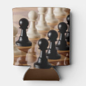 Spielplätze auf dem Schachbrett Dosenkühler (Rückseite)