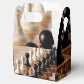 Spielplätze auf dem Schachbrett Geschenkschachtel (Geöffnet)