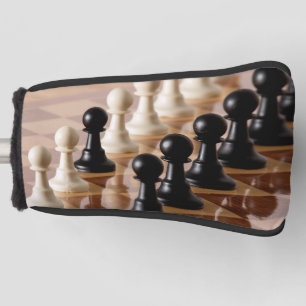 Spielplätze auf dem Schachbrett Golf Headcover