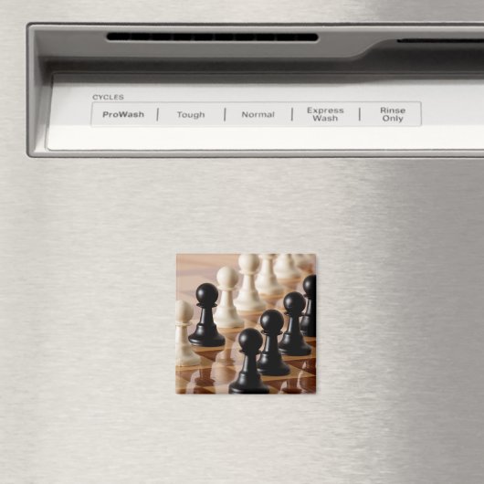 Spielplätze auf dem Schachbrett Magnet (In Situ (Geschirrspüler))