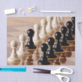 Spielplätze auf dem Schachbrett Seidenpapier (Handwerk)