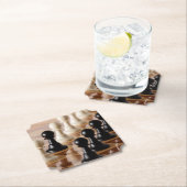 Spielplätze auf dem Schachbrett Untersetzer (Vor Ort)