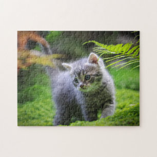 Spielpuzzle-Kitten Puzzle