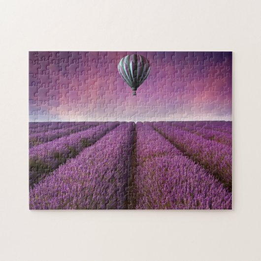 Spielpuzzle-Lavendel-Feld Puzzle (Horizontal)