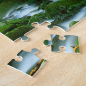 Spielpuzzle-Lush Forest Creek Szene Puzzle (Seite)