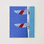 Spielpuzzle-Tropical Beach Szene Puzzle (Vertikal)