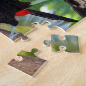 Spielpuzzle Tropischer Vogel Puzzle (Seite)