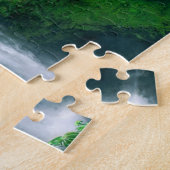 Spielpuzzle-Waterfall-Szene Puzzle (Seite)