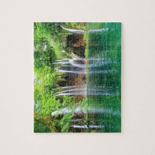 Spielpuzzle-Waterfall-Szene Puzzle (Vertikal)