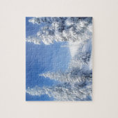 Spielpuzzle-Winter-Szene Puzzle (Vertikal)