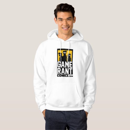 Spielrant-Comic-Logo Hoodie (Vorne ganz)