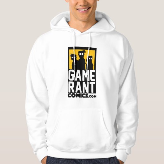 Spielrant-Comic-Logo Hoodie (Vorderseite)