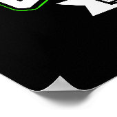 Spielraum für lustige alte Männer Poster (Ecke)