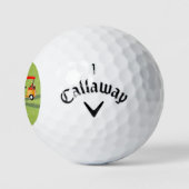 Spielregeln für den Golfplatz Kartbahn Mongram Golfball (Logo)