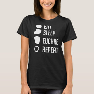 Spielregeln für Euchcard-Kartenspiele - Spielerabs T-Shirt