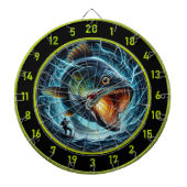 Spielsaal Highlight: Bold Bass Board Dartscheibe (vorne)