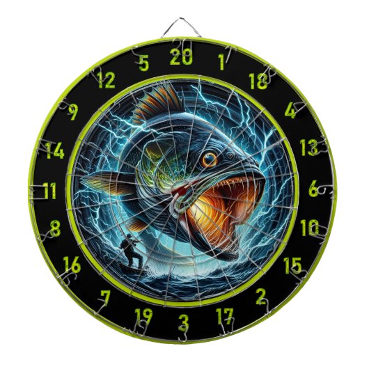 Spielsaal Highlight: Bold Bass Board Dartscheibe (vorne)