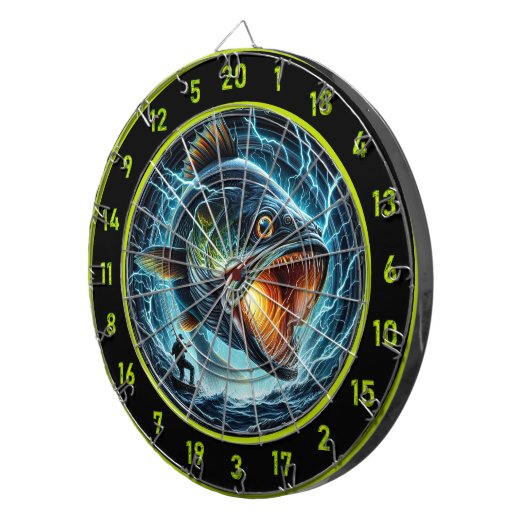 Spielsaal Highlight: Bold Bass Board Dartscheibe (Vorderseite rechts)