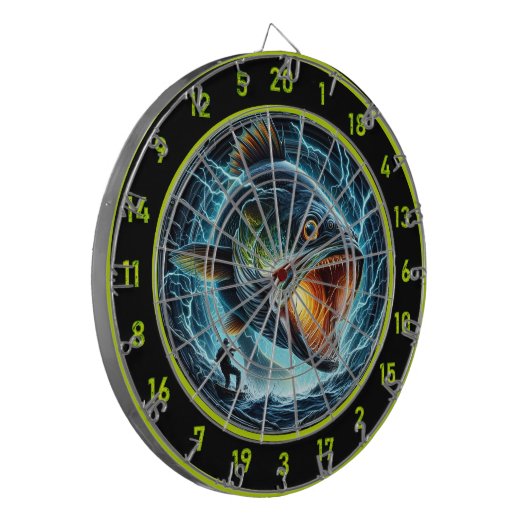 Spielsaal Highlight: Bold Bass Board Dartscheibe (Vorderseite Links)