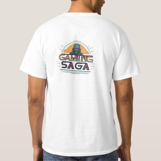 Spielsaga T-Shirt (Rückseite)