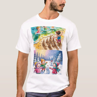 Spielsaison - Sommer- und Winterfreude T-Shirt