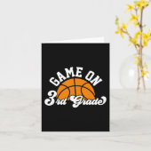 Spielspass auf 3. Klasse Basketball erster Scho-Ta Karte (Gelbe Blume)