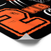 Spielspass auf Basketball der zweiten Klasse Poster (Ecke)