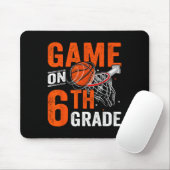 Spielspass auf dem sechsten Basketball-Platz Mousepad (Mit Mouse)