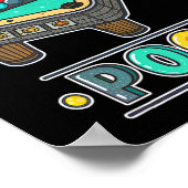 Spielspass Billardtisch Spiel Poster (Ecke)