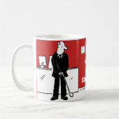 Spielspass für Office Golf Lover Kaffeetasse (Links)
