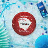 Spielspass für Pinochle Pappteller (Party)