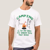 Spielspass und Spielspass bis jemand seine Dackel  T-Shirt (Vorderseite)