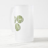 SPIELSPIELE SET MATTGLAS BIERGLAS (Vorderseite Links)