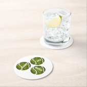 SPIELSPIELE SET RUNDER PAPPUNTERSETZER (Vor Ort)