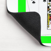 Spielspieler des BLACKJACK 21 Mousepad (Ecke)