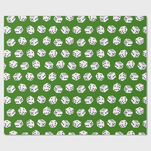 Spielspulpapier für das Party "Spielsucht" Geschenkpapier (Flach)