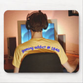 Spielsüchtiger Mousepad (Vorne)