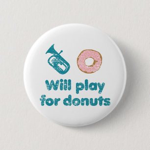 Spielt Bariton für Schaumgummiringe Button